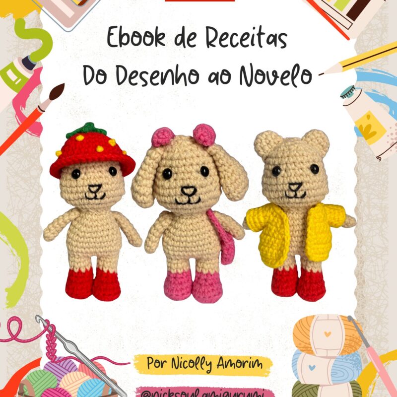 Ebook de Receitas Do Desenho ao Novelo