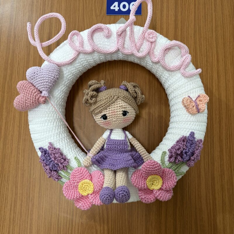 Porta Maternidade Flores