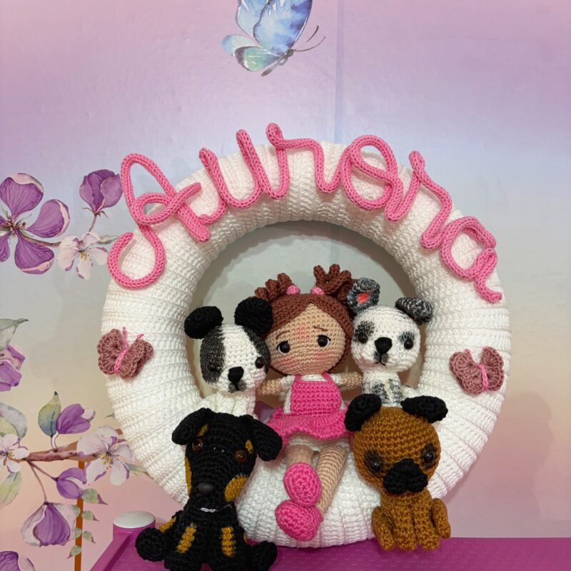 Porta Maternidade com Pet