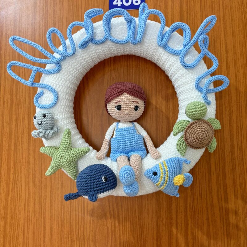 Porta Maternidade Fundo do Mar