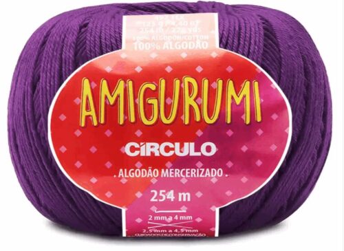 Linha Amigurumi Círculo Mistico – Fio de Crochê 100% Algodão 125 g